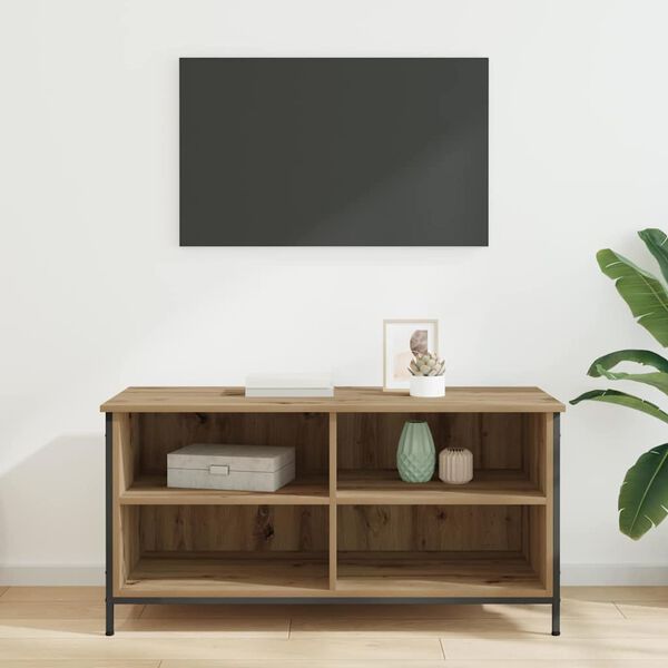 vidaXL TV-skap Artisan Eik 100 x 40 x 50 cm Konstruert tre