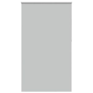 vidaXL Rullegardin lystette 125x210 cm stoff bredde 121,6 cm polyester