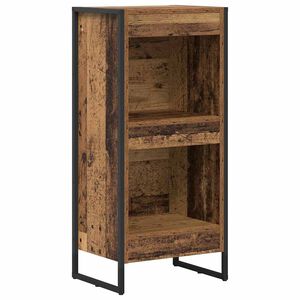 vidaXL Bokskap 40 x 30 x 86,5 cm Konstruert tre Gamle tre