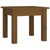 vidaXL Salongbord honningbrun 35x35x30 cm heltre furu