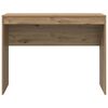 vidaXL Skrivebord Artisan Eik 100 x 40 x 76 cm
