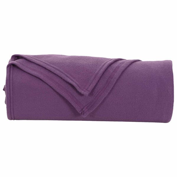 vidaXL Kastepledd 6 pcs Lilla 200 x 150 cm Fleece
