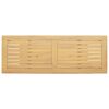 vidaXL Hagekonsollbord 110x40x75 cm heltre akasie