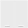 vidaXL Hengende skap "Lyon" høyglans hvit 60x31x60 cm konstruert tre