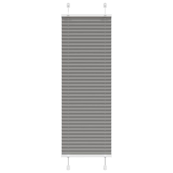 vidaXL pliss&eacute;gardin antrasitt 50x150 cm Stoff Bredde 49,4 cm Polyester