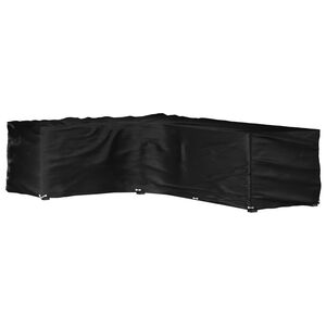 vidaXL L-formet hagem&oslash;beltrekk 18 maljer 220x285x80 cm