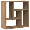 vidaXL Vegghylle artisan eik 45x16x45 cm konstruert tre