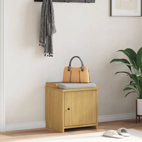 vidaXL Gangbenk SANDNES 45x40x50 cm heltre furu