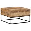 vidaXL Salongbord 68x68x41 cm grovt mangotre