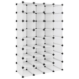 vidaXL Skostativ gjennomsiktig 93x36,5x140 cm PP