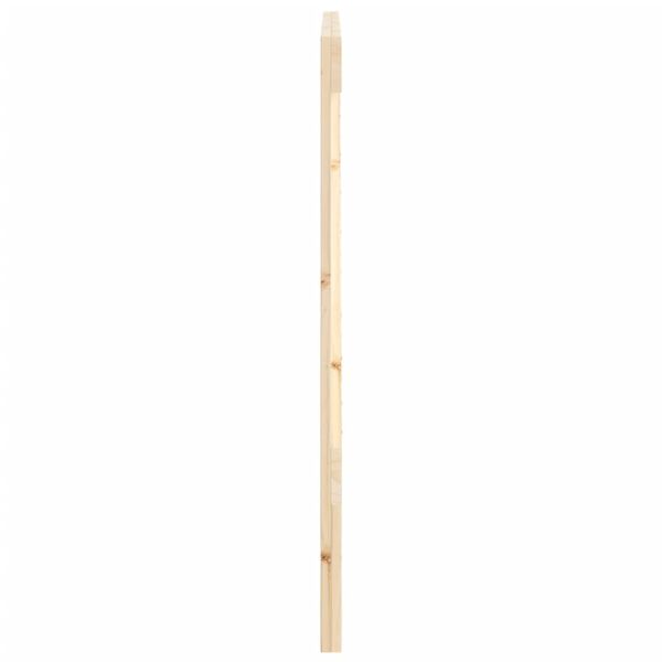 vidaXL Sengegavl 160x104 cm heltre furu