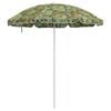 vidaXL Hageparasol 240 cm 170T polyester Kamuflasje