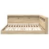 vidaXL Bokhylle Seng Sonoma eik 180 x 200 cm Konstruert tre