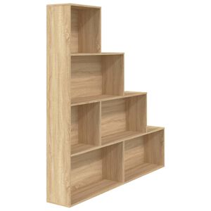 vidaXL Bokhylle/Romdeler sonoma eik 155x24x160 cm konstruert tre