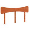 vidaXL Hodegavl voksbrun 160 cm heltre furu