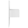 vidaXL Vegghengt nattbord hvit