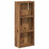 vidaXL Baderom veggskap Gammelt tre 20 x 10 x 50 cm Konstruert tre