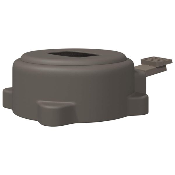 vidaXL Parasollfot s&oslash;lv 23 x 14 x 6 cm