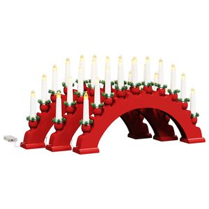 vidaXL Julelys Bue med 10 LED Lys 3 stk. LED-lys Varmhvit
