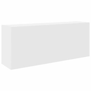 vidaXL Veggskap til baderom hvit 100x25x40 cm konstruert tre