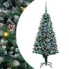 vidaXL Kunstig juletre Gr&oslash;nn 150 cm PVC og st&aring;l og plast