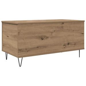 vidaXL Kaffebord artisan eik 90 x 44.5 x 45 cm Konstruert tre