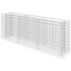 vidaXL Gabion høybed galvanisert stål 270x50x100 cm
