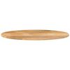 vidaXL Bordplate 90x40x2,5 cm oval heltre mango