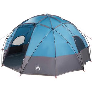 vidaXL Dometelt med tak med lagring Bl&aring; 475 x 475 x 235 cm taft