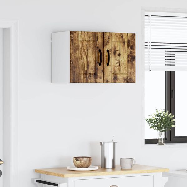 vidaXL Kj&oslash;kken veggskap R&oslash;kt eik 60 x 31 x 40 cm Konstruert tre