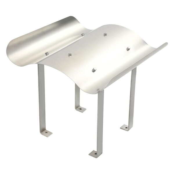 vidaXL Skorsteinshette rustfritt st&aring;l 40 x 40 x 36 cm