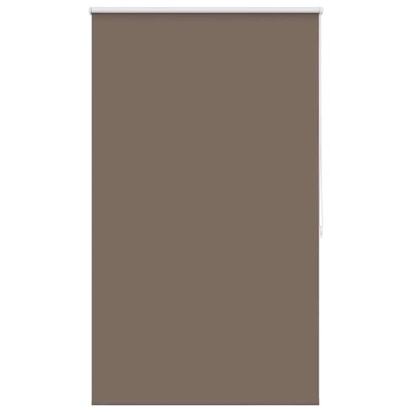 vidaXL Rullegardin m&oslash;rklegging 84,4x175 cm Stoffbredde 80 cm kaffe