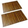 vidaXL Baderomsmatter 2 stk akasie 80 x 50 cm