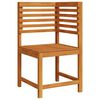 vidaXL Hage Stol Brun 50 x 50 x 91cm Massivt akasietre