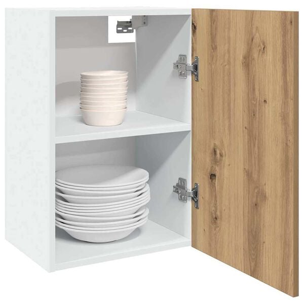 vidaXL Hengende skap "Lyon" artisan eik 40x31x60 cm konstruert tre