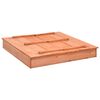 vidaXL Sandkasse gran 95x90x15 cm