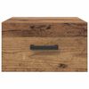 vidaXL Nattbordskap Gammelt tre 35 x 35 x 20 cm Konstruert tre