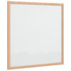 vidaXL magnetisk tavle med massiv fururamme 40x40 cm