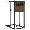vidaXL Nattbordskap Brun Eik 41,5 x 26 x 60,5 cm Konstruert tre