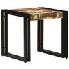 vidaXL Kaffebord Flerfarget 40 x 40 x 38 cm Massiv Reclaim Tre