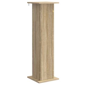 vidaXL Planteholder Sonoma eik 30,5 x 30 x 100,5 cm Konstruert tre