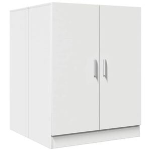 vidaXL Vaskemaskinskap hvit 71x71,5x91,5 cm