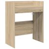 vidaXL DJ-bord Sonoma eik 82 x 45 x 102 cm Konstruert tre