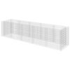 vidaXL Gabion h&oslash;ybed galvanisert st&aring;l 450x90x100 cm