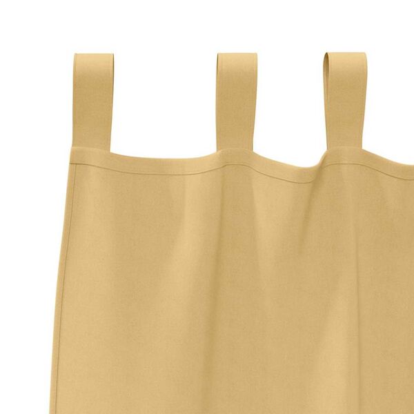 vidaXL Mørkleggende Gardiner med Ringer 2 pcs Beige 140 x 140 cm