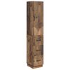 vidaXL Skapsett 2 stk. 33 x 34,5 x 87 cm Konstruert tre Gammelt tre