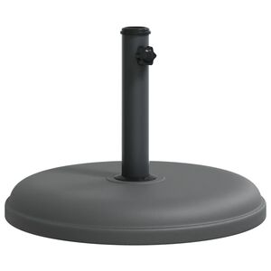 vidaXL Parasollfot for &Oslash;32/35/38 mm stenger 15 kg rund