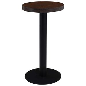 vidaXL Bistrobord m&oslash;rkebrun 40 cm MDF