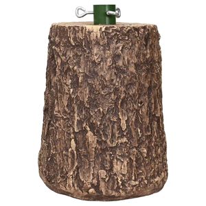 vidaXL Juletrefot formet som en trestamme Diam. 23 x 34 cm