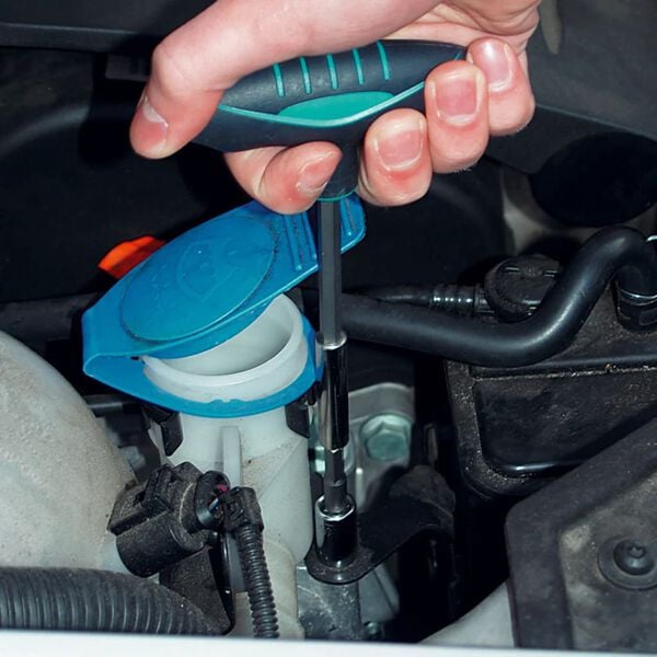 wolfcraft Skrutrekker med T-h&aring;ndtak og bitsholder 1235000